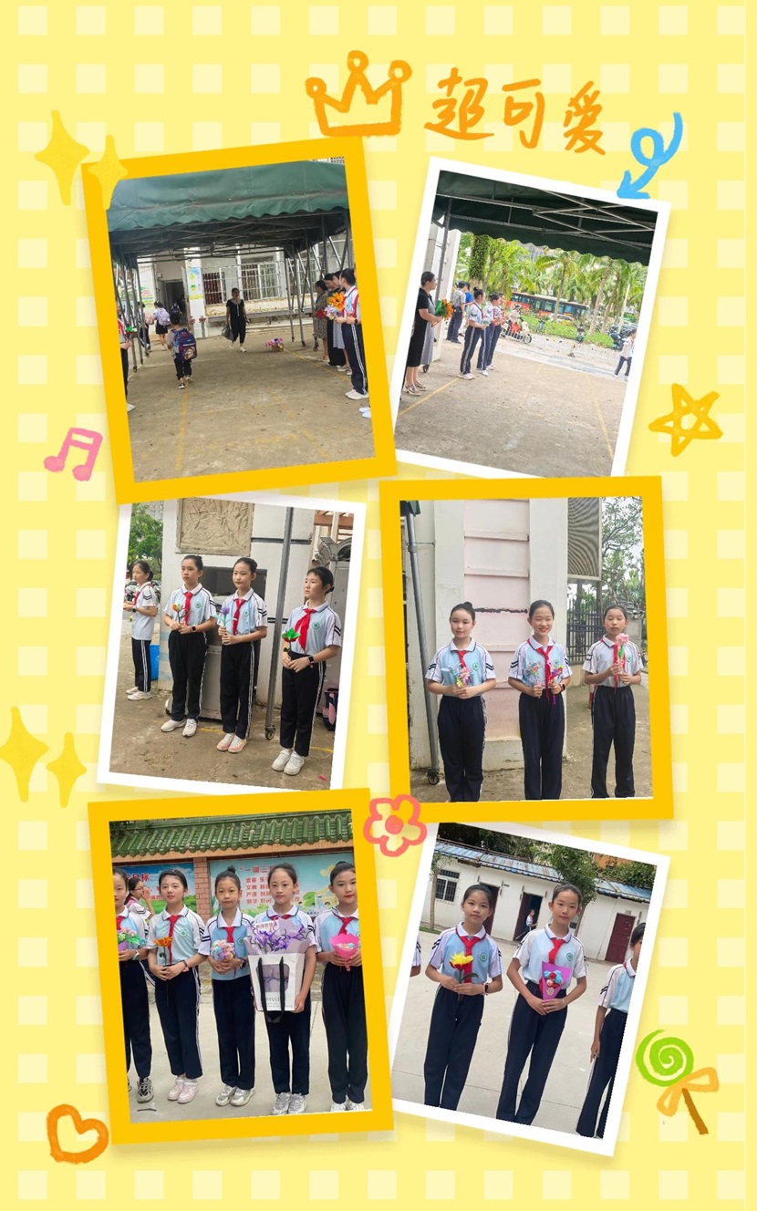 不负“师光”，向阳而生――  漫画18
教师节主题活动