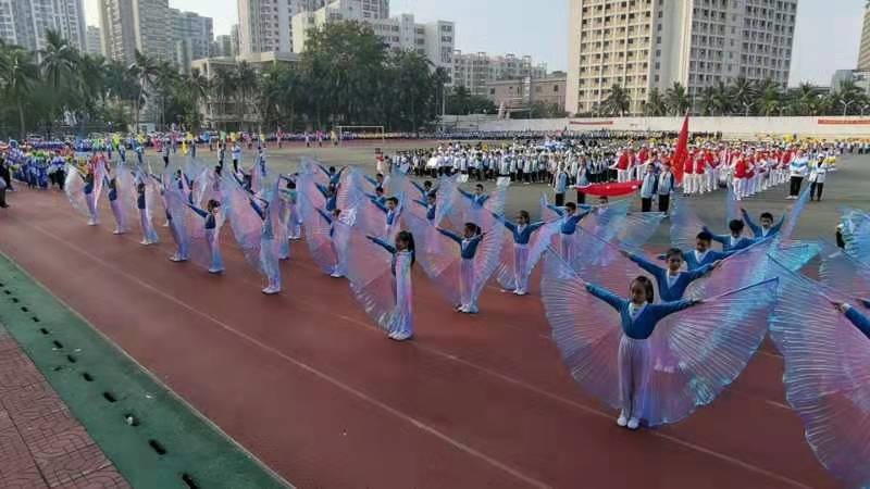 趣味运动我快乐，健体强国我能行――漫画18
实验小学第二届体育艺术节