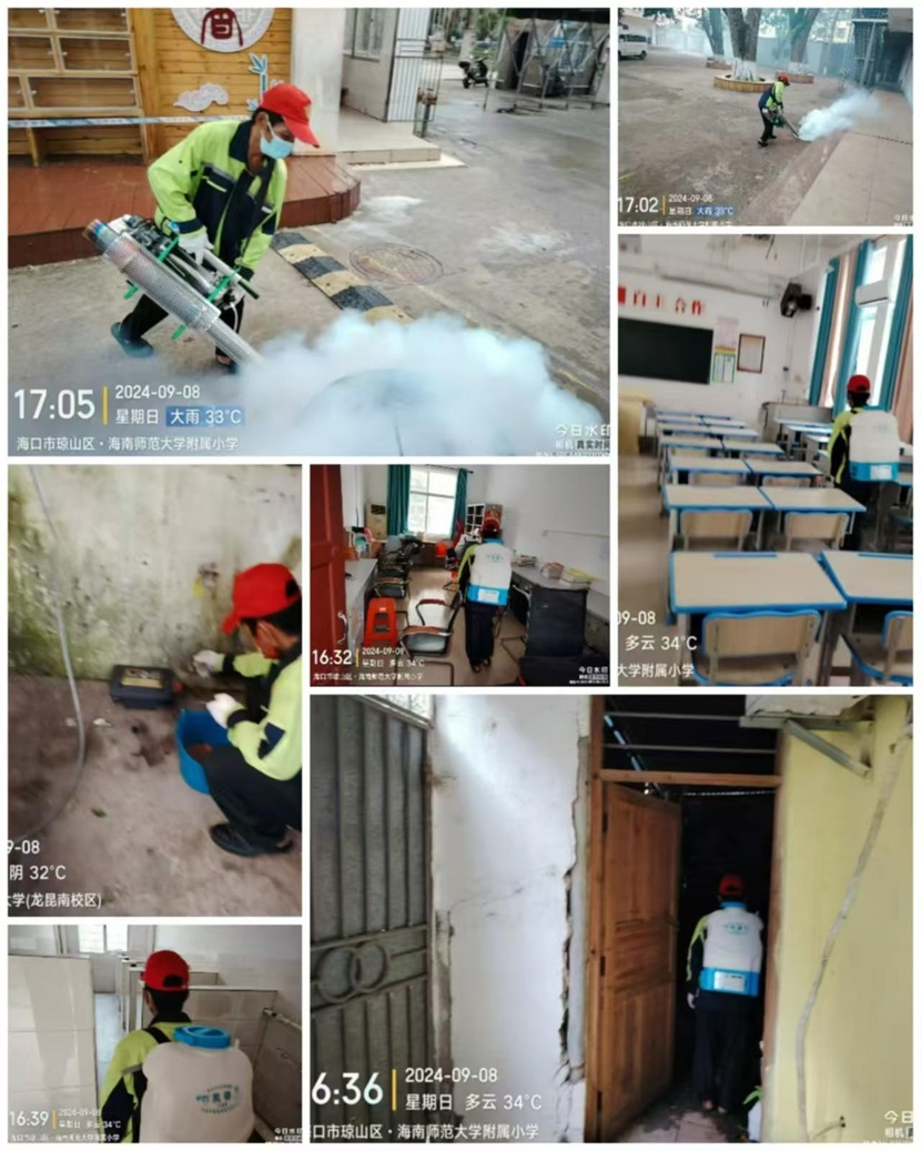 风雨过后，即是晴天：附小人全力恢复校园正常秩序