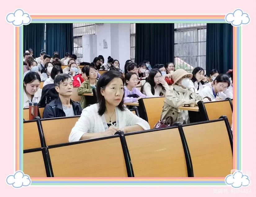 培训重实效，教案提质量――漫画18
全体教师参加《如何撰写规范实用的教案》专题培训活动