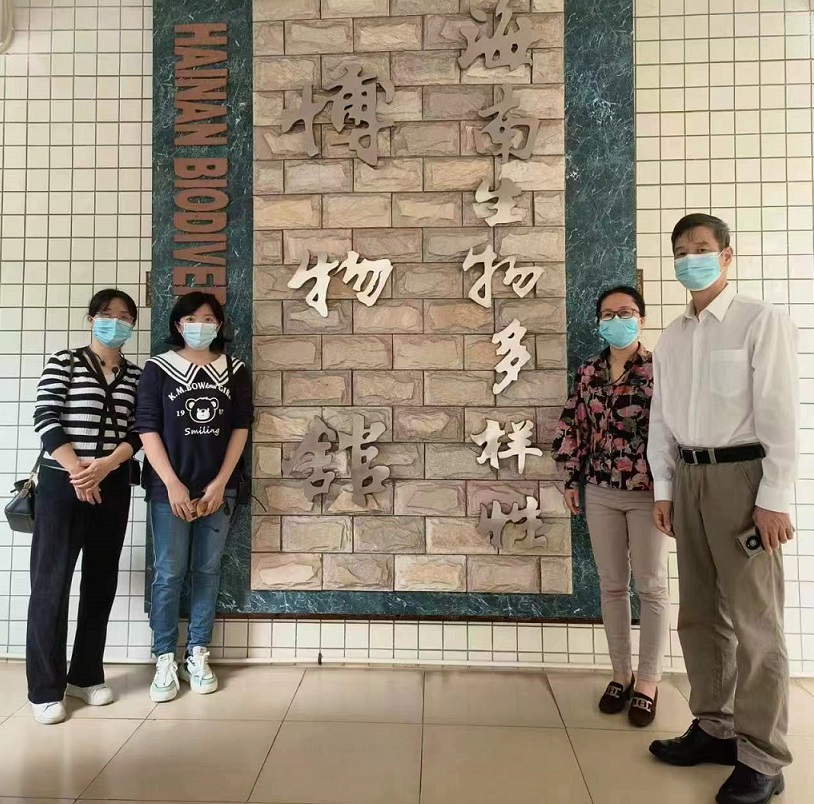 漫画18
组织学生参观海南生物多样性博物馆