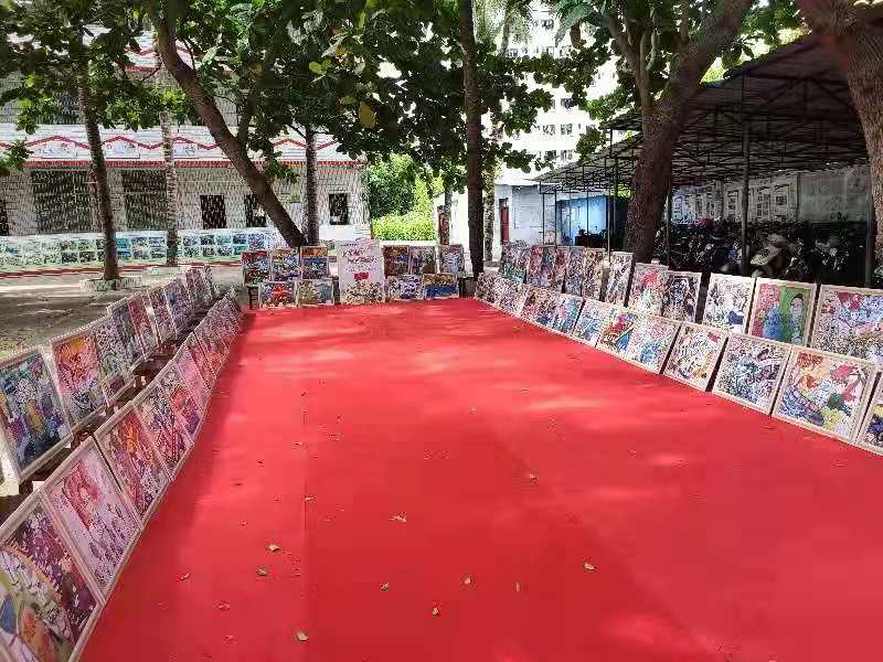 漫画18
实验小学“童心向党・阳光下成长”庆六一书画展